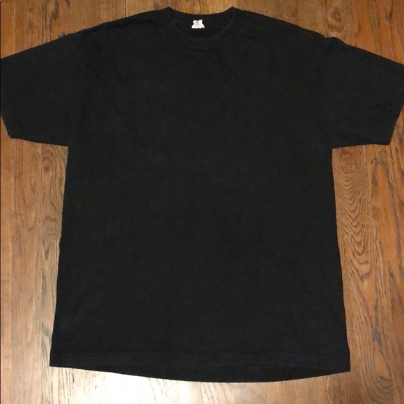 vintage plain black t shirts